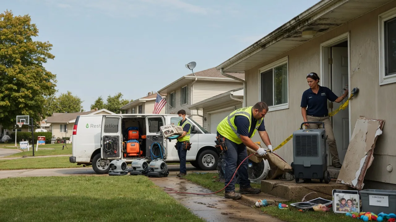 Water Damage Restoration in White River, SD near me